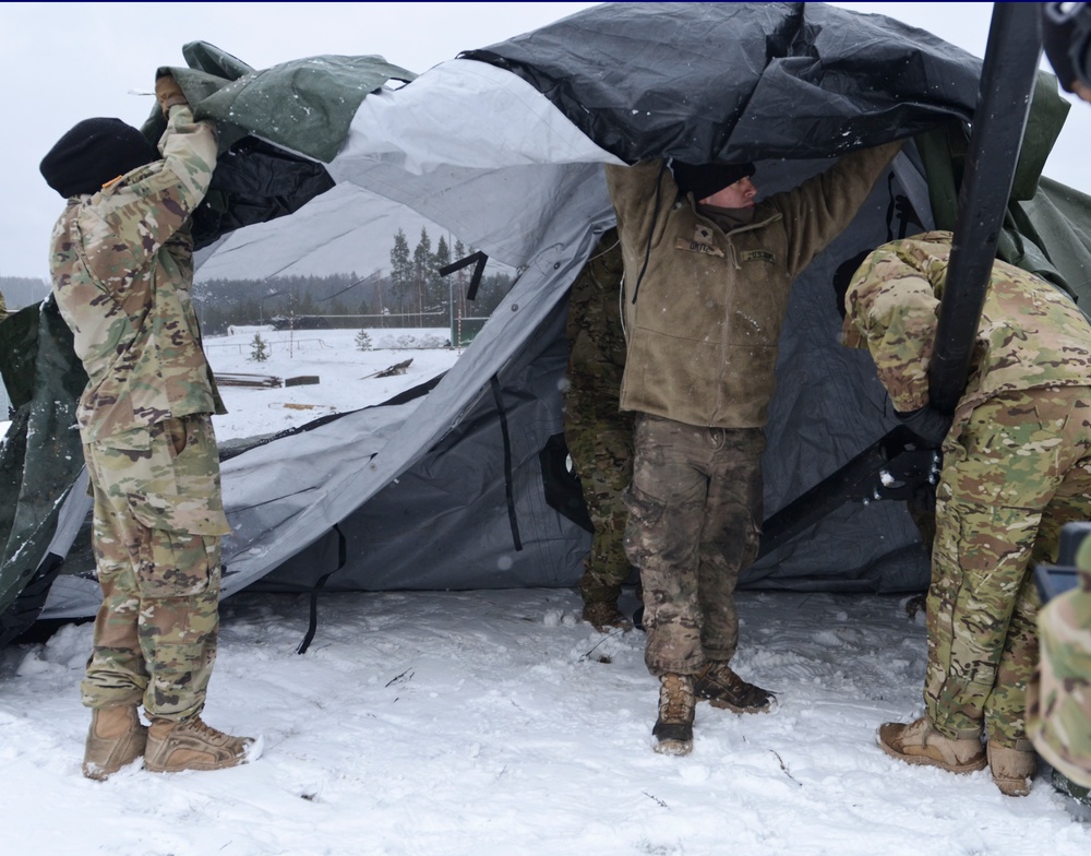 3/2 Cavalry begins winter camp in Estonia