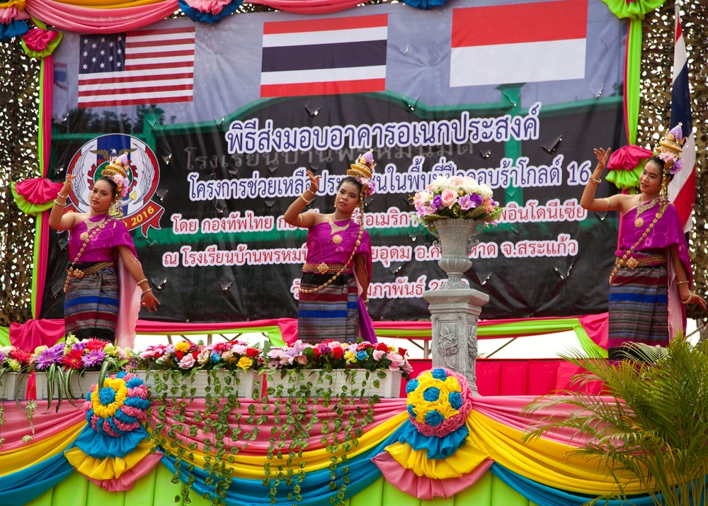 New building dedication closes out Cobra Gold civic action