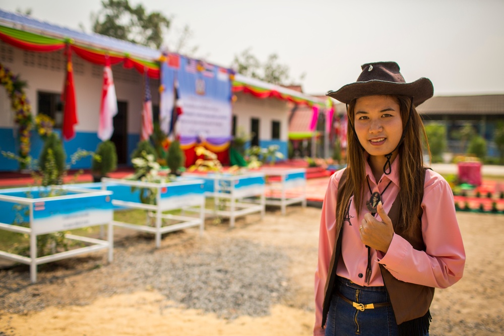 Cobra Gold 2016 Participants Attend the Wat Ban Mak Dedication Ceremony