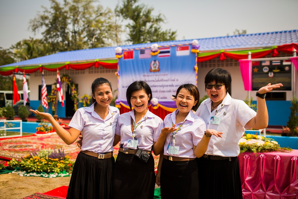 Cobra Gold 2016 Participants Attend the Wat Ban Mak Dedication Ceremony