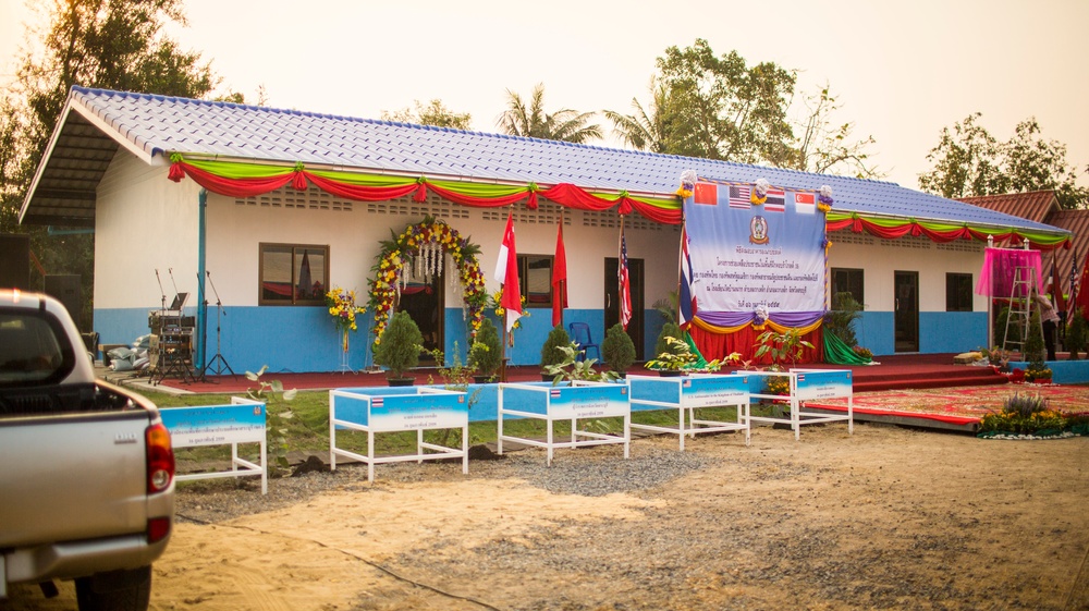 Cobra Gold 2016 Participants Attend the Wat Ban Mak Dedication Ceremony