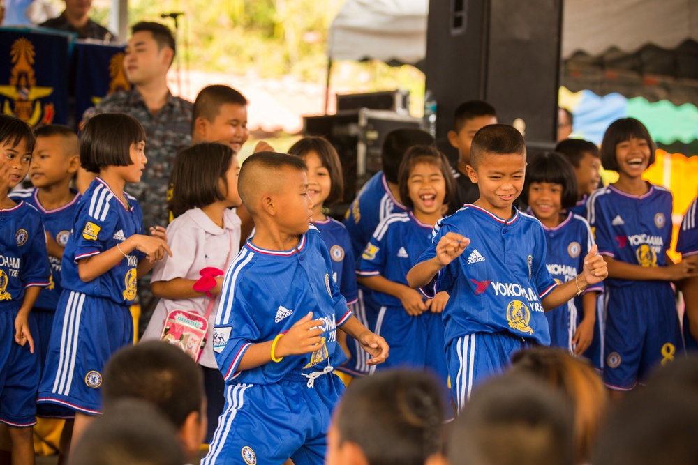 Cobra Gold 2016 Participants Attend the Wat Ban Mak Dedication Ceremony