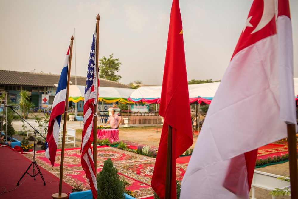 Cobra Gold 2016 Participants Attend the Wat Ban Mak Dedication Ceremony