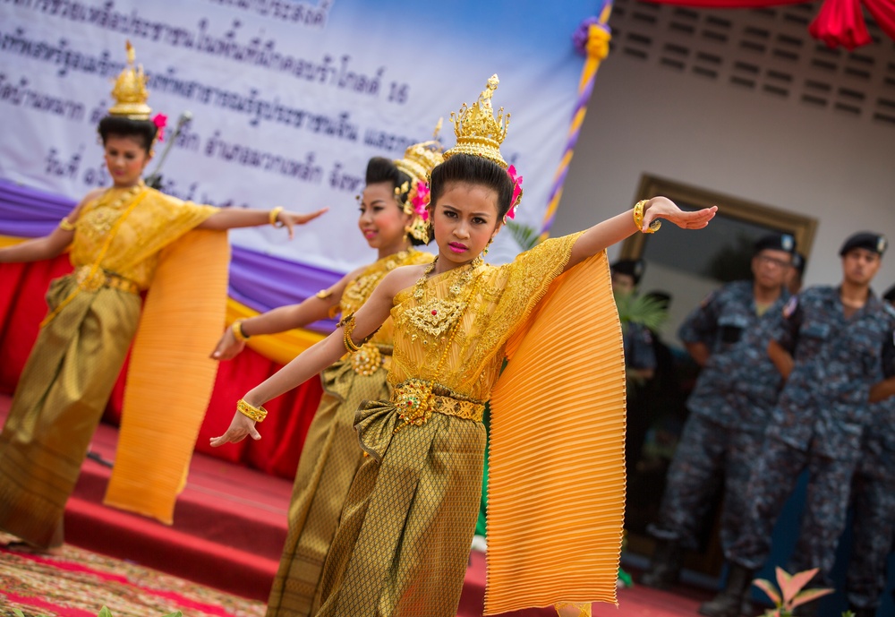 Cobra Gold 2016 Participants Attend the Wat Ban Mak Dedication Ceremony