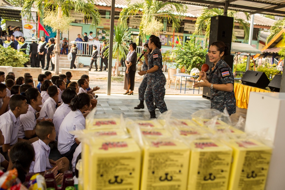 Cobra Gold 2016 Participants Attend the Wat Ban Mak Dedication Ceremony