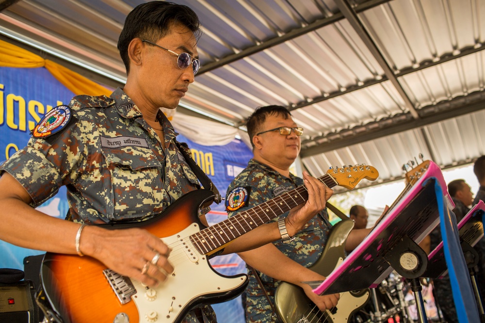 Cobra Gold 2016 Participants Attend the Wat Ban Mak Dedication Ceremony