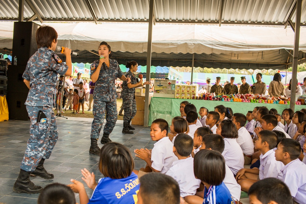 Cobra Gold 2016 Participants Attend the Wat Ban Mak Dedication Ceremony