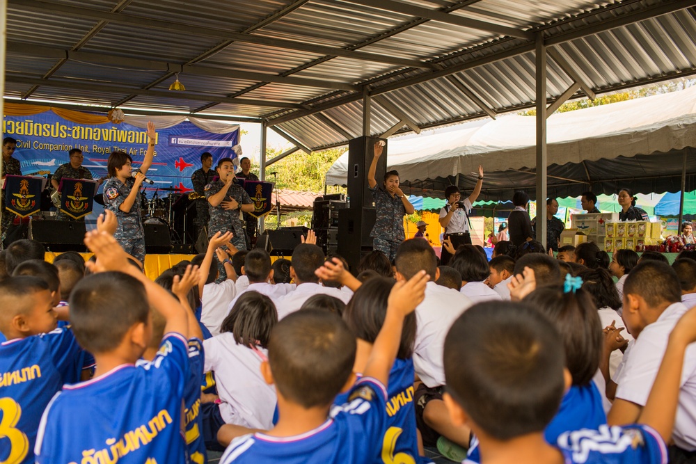 Cobra Gold 2016 Participants Attend the Wat Ban Mak Dedication Ceremony