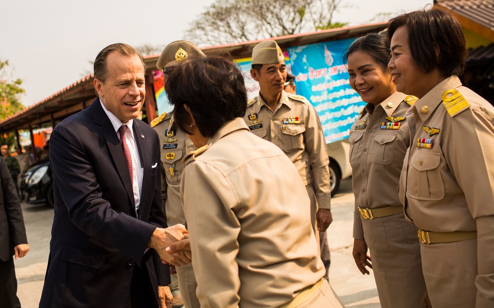 Cobra Gold 2016 Participants Attend the Wat Ban Mak Dedication Ceremony