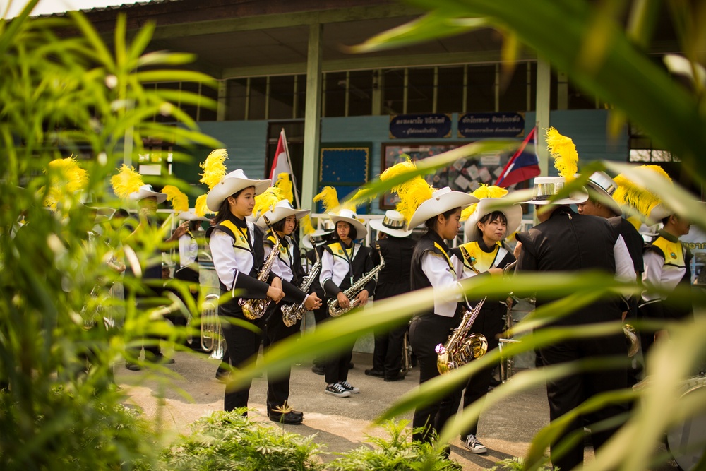 Cobra Gold 2016 Participants Attend the Wat Ban Mak Dedication Ceremony