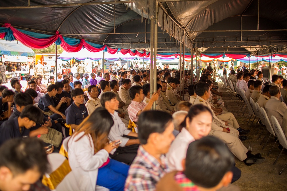 Cobra Gold 2016 Participants Attend the Wat Ban Mak Dedication Ceremony