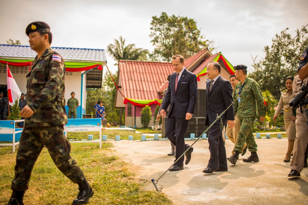 Cobra Gold 2016 Participants Attend the Wat Ban Mak Dedication Ceremony