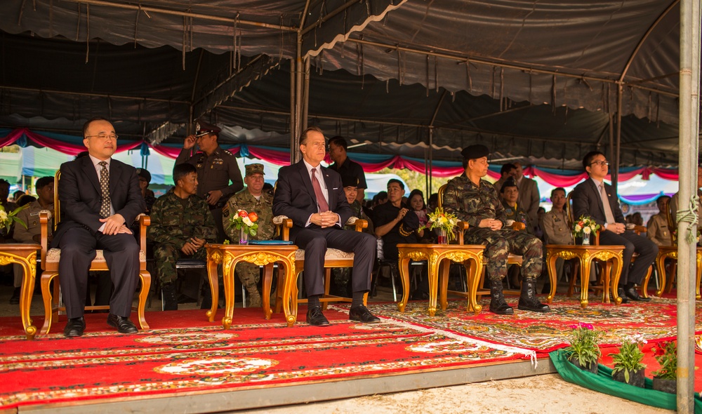 Cobra Gold 2016 Participants Attend the Wat Ban Mak Dedication Ceremony