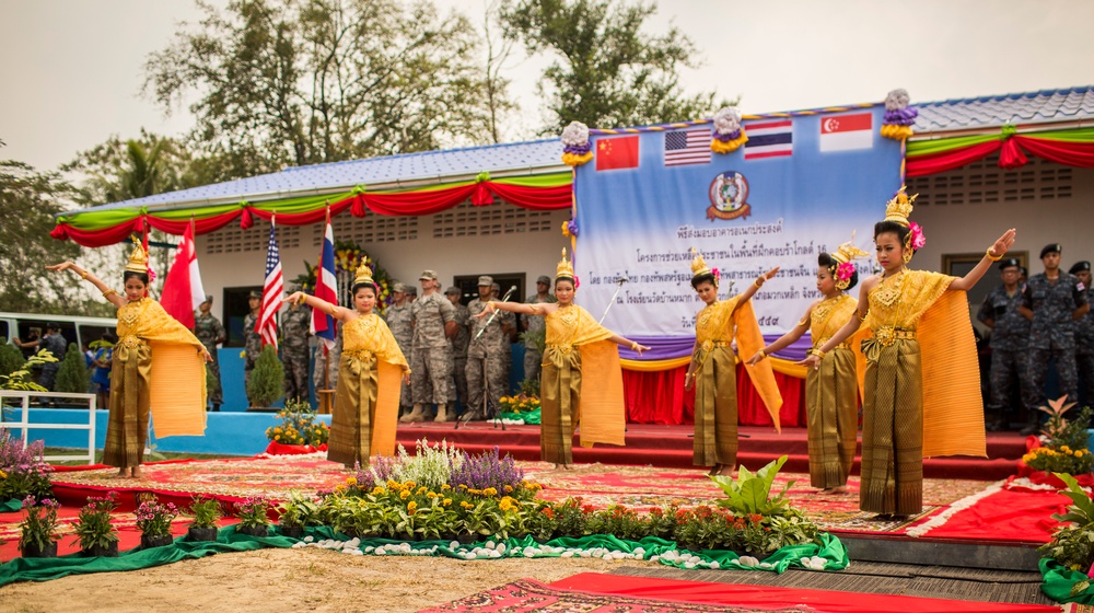 Cobra Gold 2016 Participants Attend the Wat Ban Mak Dedication Ceremony