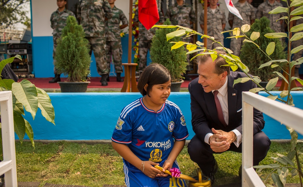 Cobra Gold 2016 Participants Attend the Wat Ban Mak Dedication Ceremony