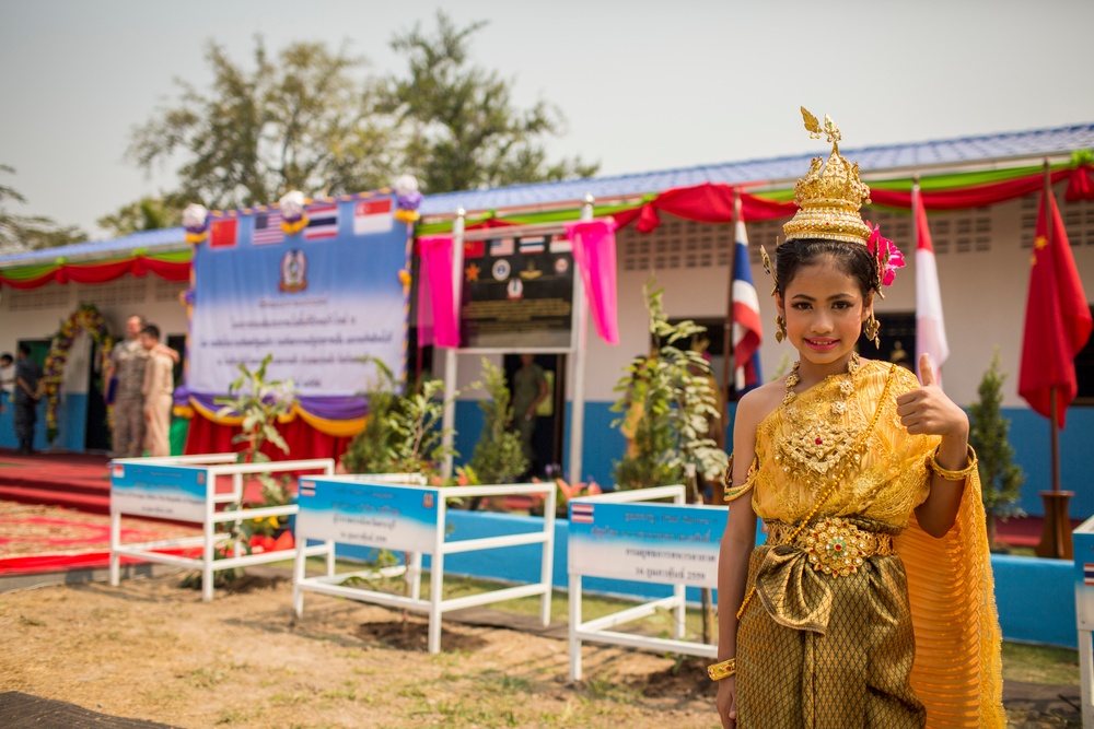 Cobra Gold 2016 Participants Attend the Wat Ban Mak Dedication Ceremony