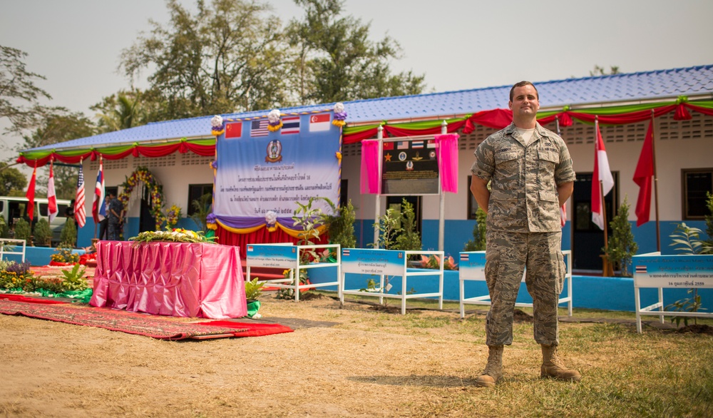 Cobra Gold 2016 Participants Attend the Wat Ban Mak Dedication Ceremony