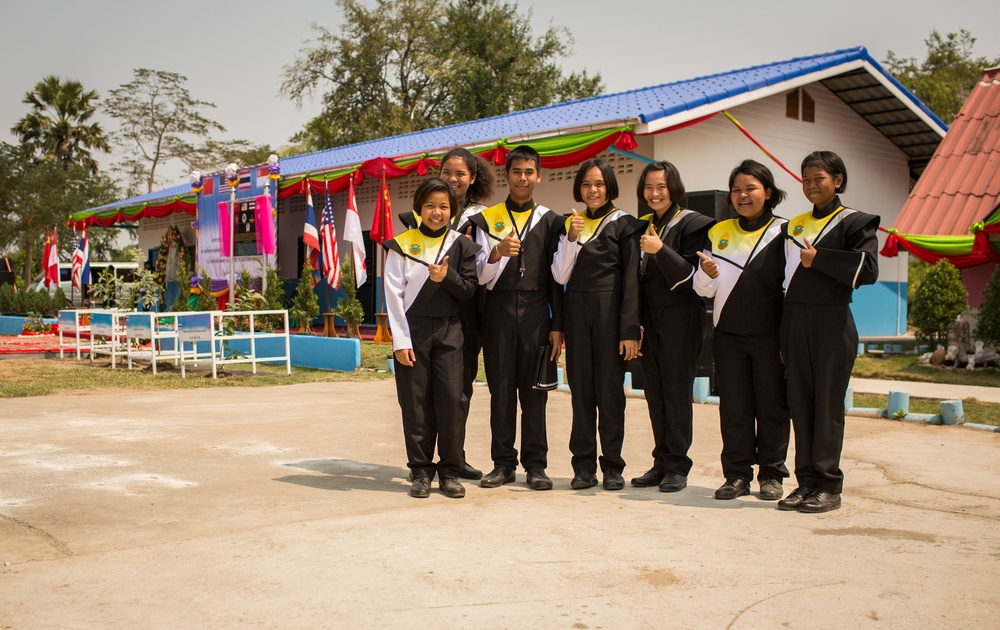 Cobra Gold 2016 Participants Attend the Wat Ban Mak Dedication Ceremony