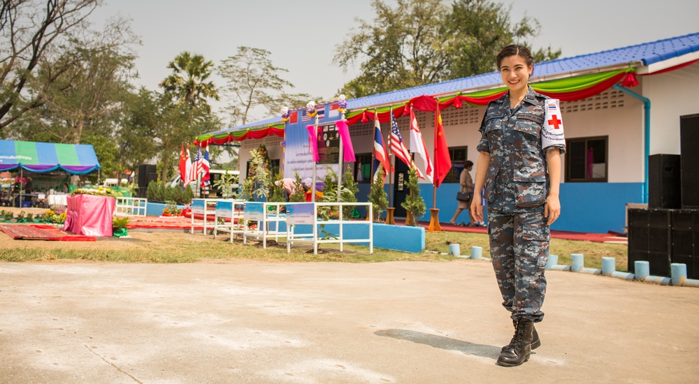 Cobra Gold 2016 Participants Attend the Wat Ban Mak Dedication Ceremony