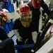 Damage control training aboard USS Ross