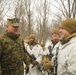 Maj. Gen. Nelson pays visit to BSRF Marines in Arctic Circle