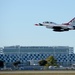 Thunderbirds fly Bill and Chase Elliott