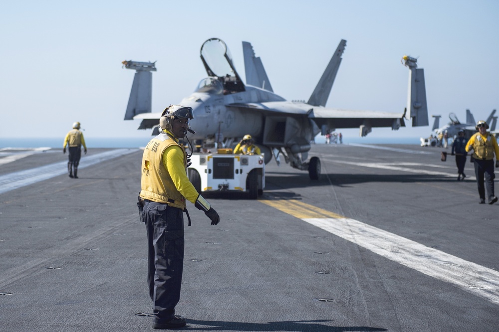 USS Harry S. Truman flight deck operations