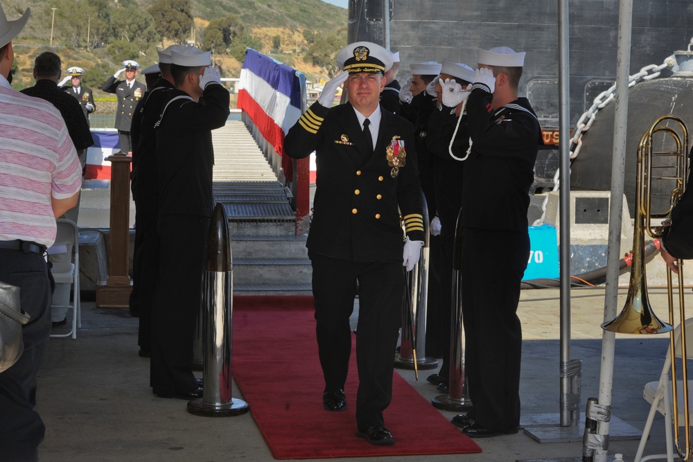 Change of command ceremony