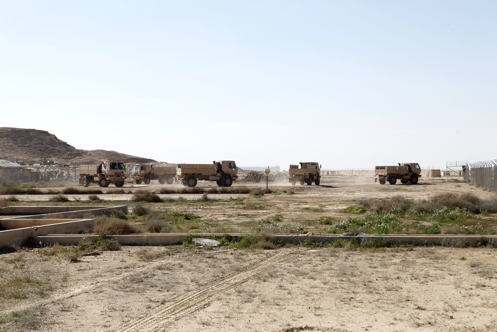 Task Force Al Asad transfers tactical vehicles to Iraqi army