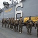 31st Marine Expeditionary Unit (MEU) fast rope aboard USS Bonhomme Richard (LHD 6)