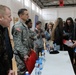 Soldiers talk with graduating Kosovo students about job opportunities