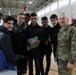 Soldiers talk with graduating Kosovo students about job opportunities