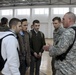 Soldiers talk with graduating Kosovo students about job opportunities