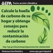 Reduce your carbon footprint (Spanish)