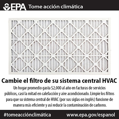 Change your HVAC filter (Spanish)
