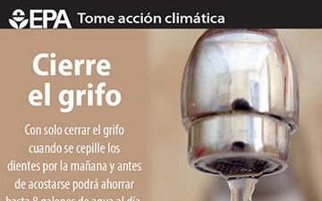 Turn off the faucet (Spanish)