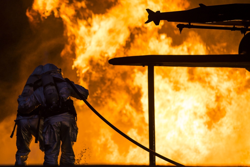 ARFF hones firefighting and rescue skills