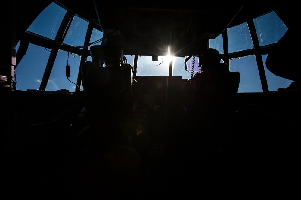 VMGR-252 conducts Aerial Refuel Training