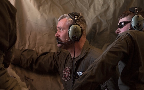 VMGR-252 conducts Aerial Refuel Training