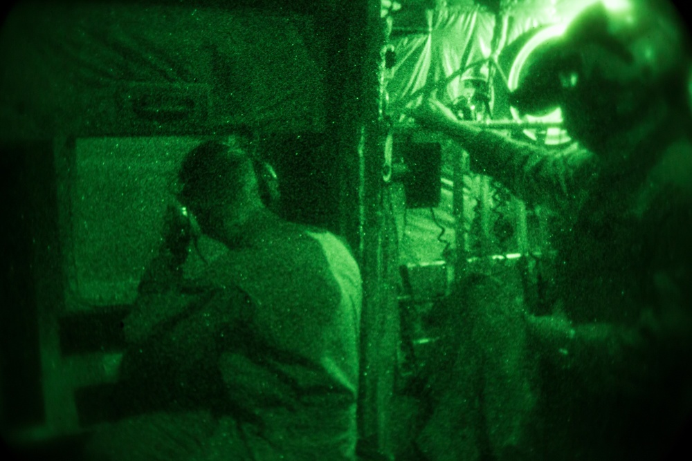 VMGR-252 conducts Aerial Refuel Training