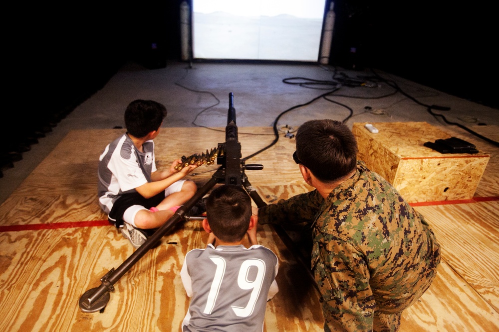 Marine for a day:Temecula soccer team goes behind the scenes with 1st MLG Marines