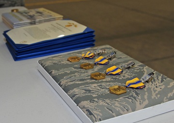 Maintainers brave halon, fire to save F-15 aircrew