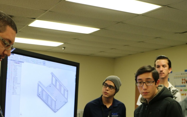 Future modernization motor pool sparks student interest in Army STEM careers