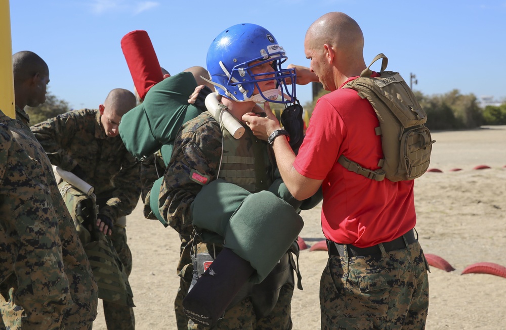Recruits of Alpha Company tackle two courses back-to-back