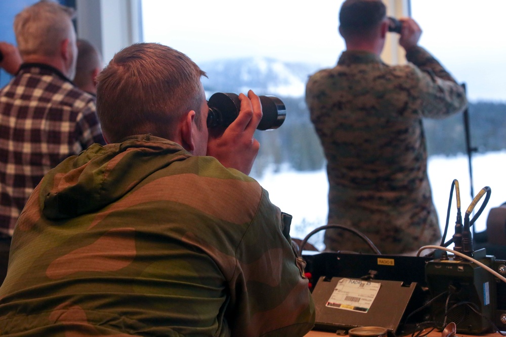 Combined arms and combined forces: U.S. Marines and Norwegian Army take to the firing line