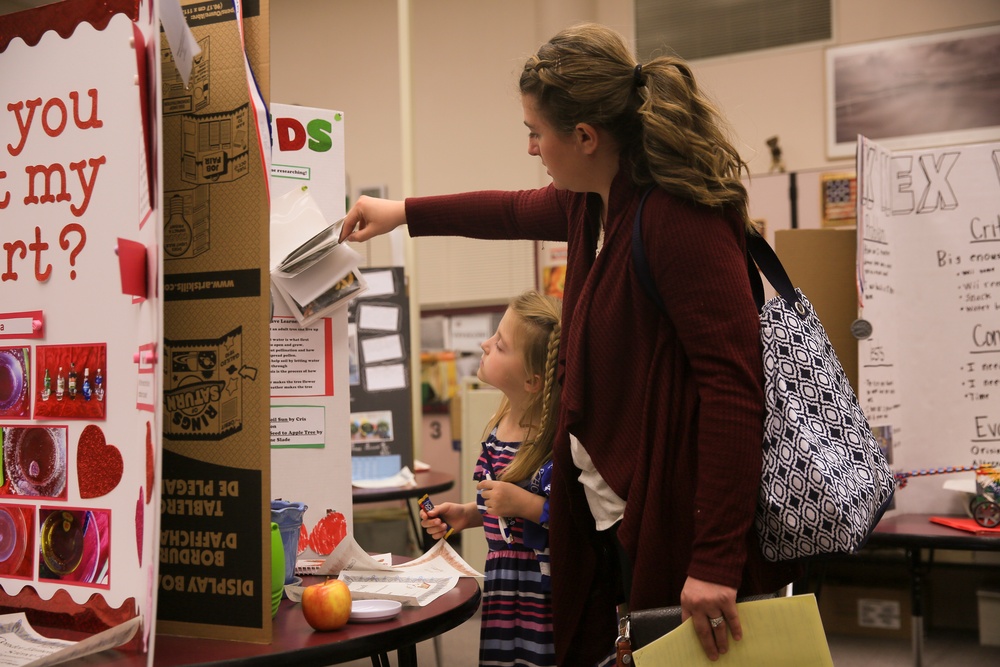 Learning occurs at Condor Elementary Science Night