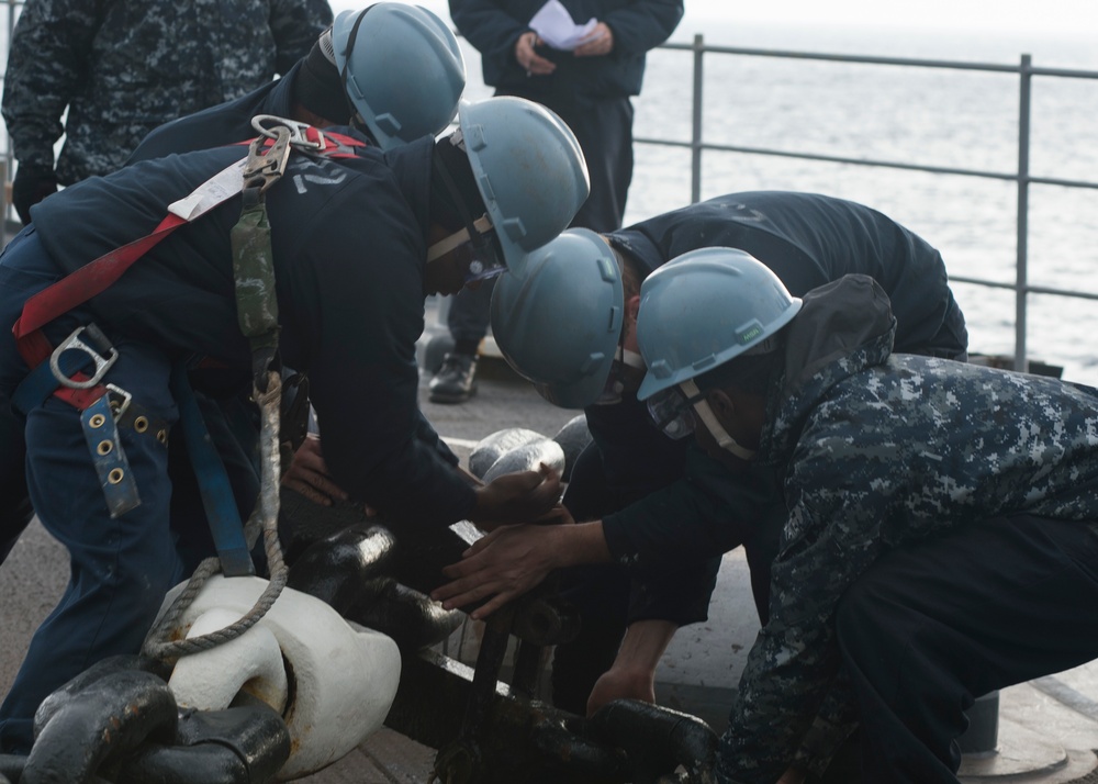 USS Germantown operations