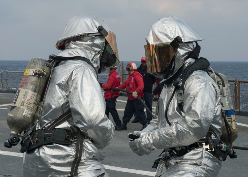 USS Germantown operations