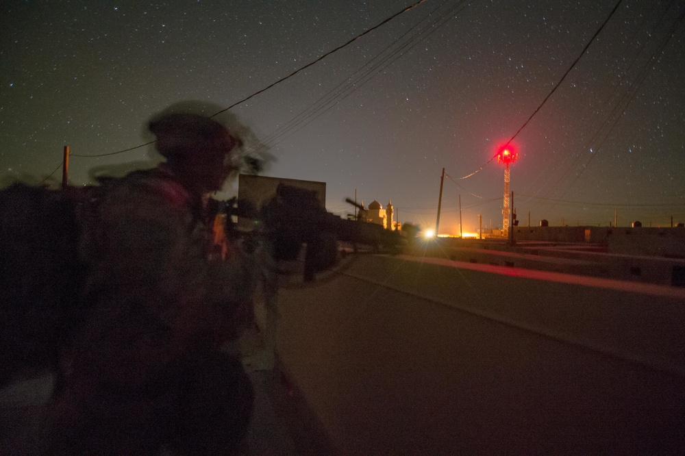 Brave Rifles Soldiers clear village