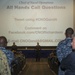 CNO and MCPON hold all-hands call